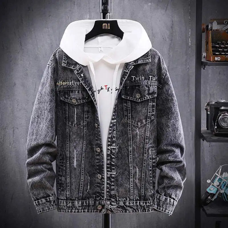 UrbanEdge Slim Denim Jacket