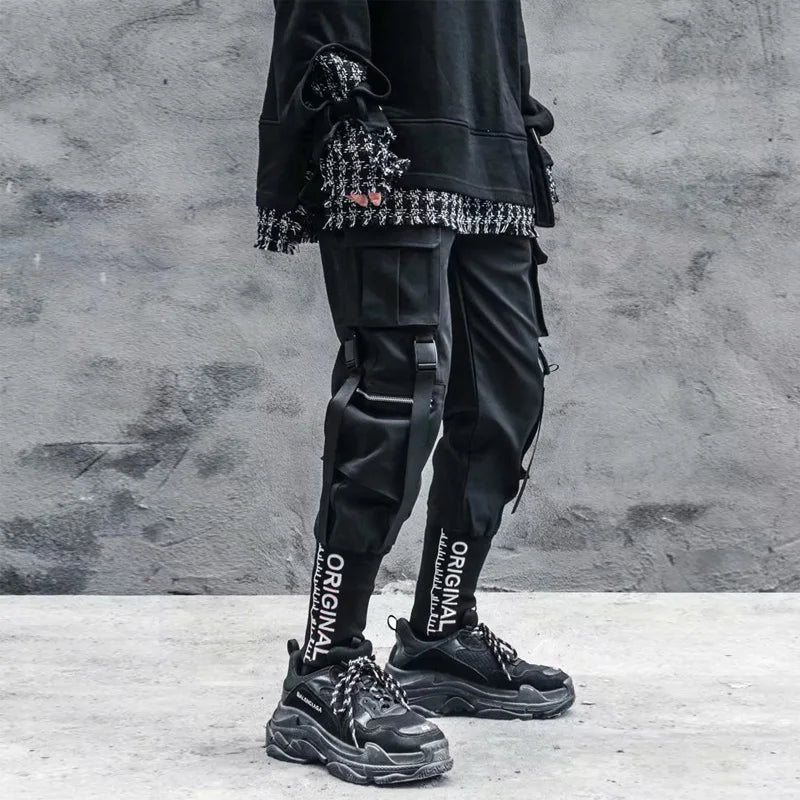 
                  
                    Harajuku Streetwear Cargo Joggers
                  
                