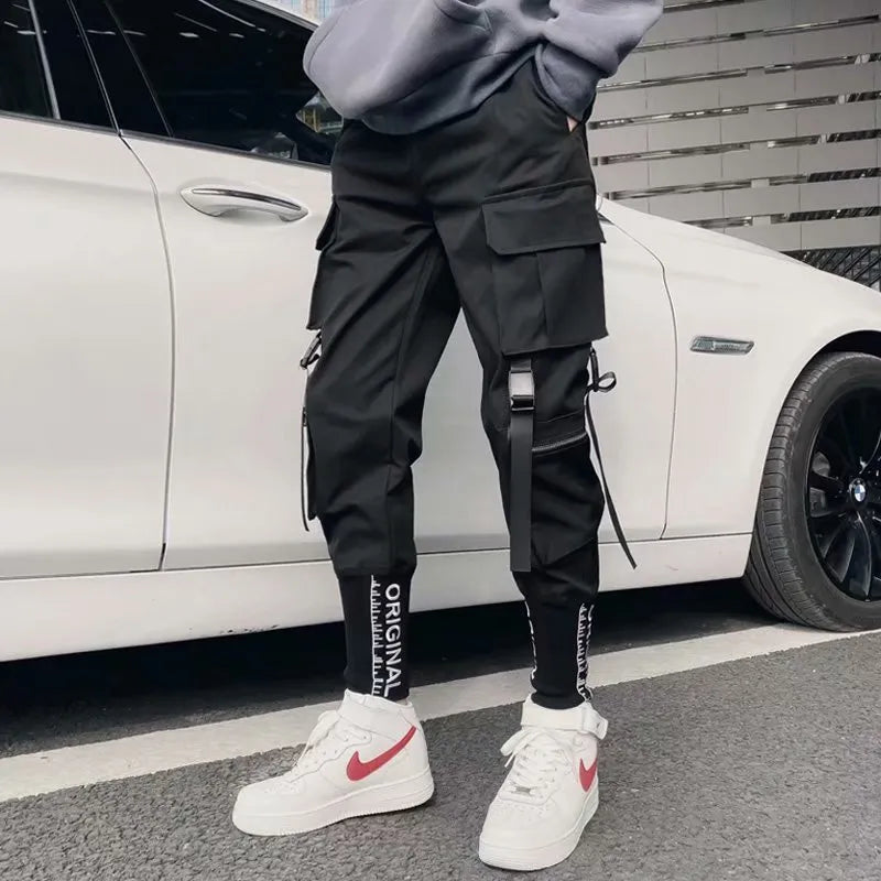 
                  
                    Harajuku Streetwear Cargo Joggers
                  
                