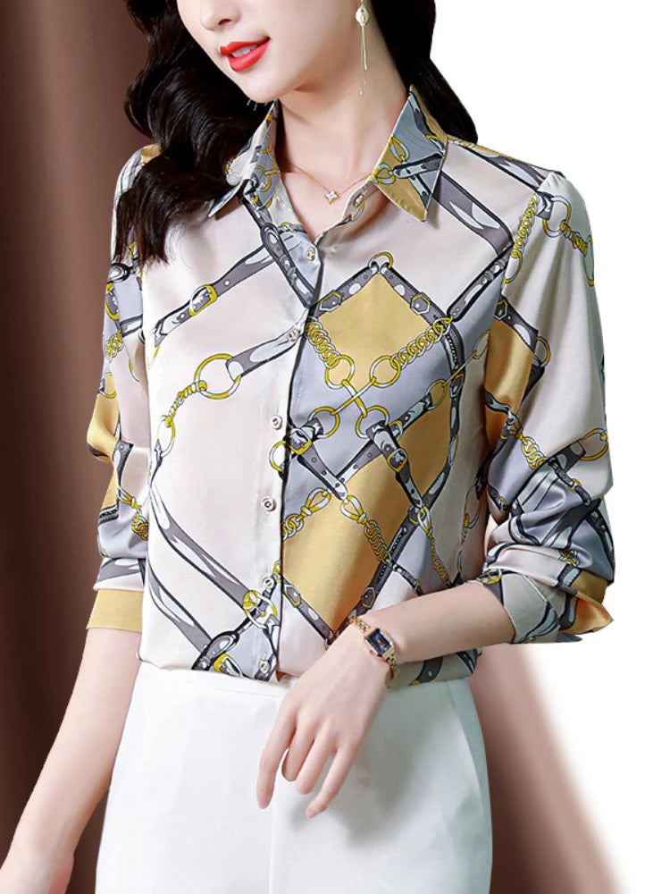 
                  
                    The Autumn Pattern Print Shirt
                  
                